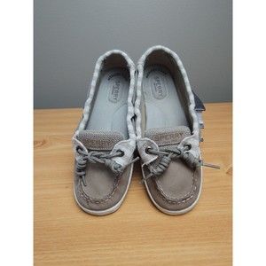 Sperry Top-Sider Memory Foam  Women's Size 6.5M Boat Shoes, Taupe